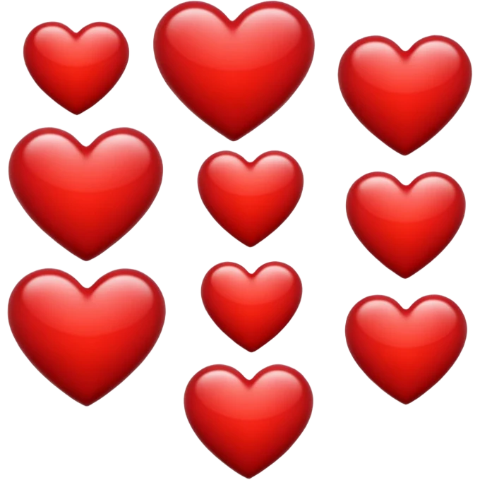Hearts emoji