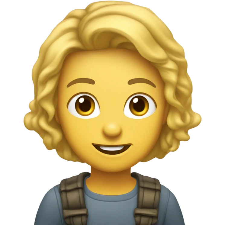 Санки  emoji