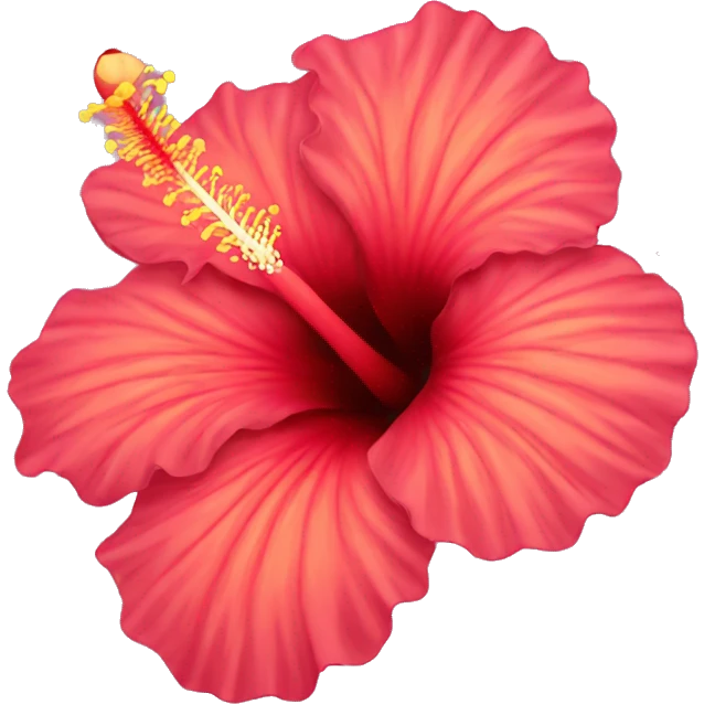 hibiscus flower emoji