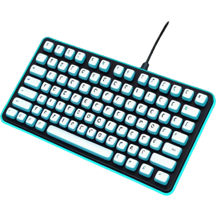RGB keyboard emoji