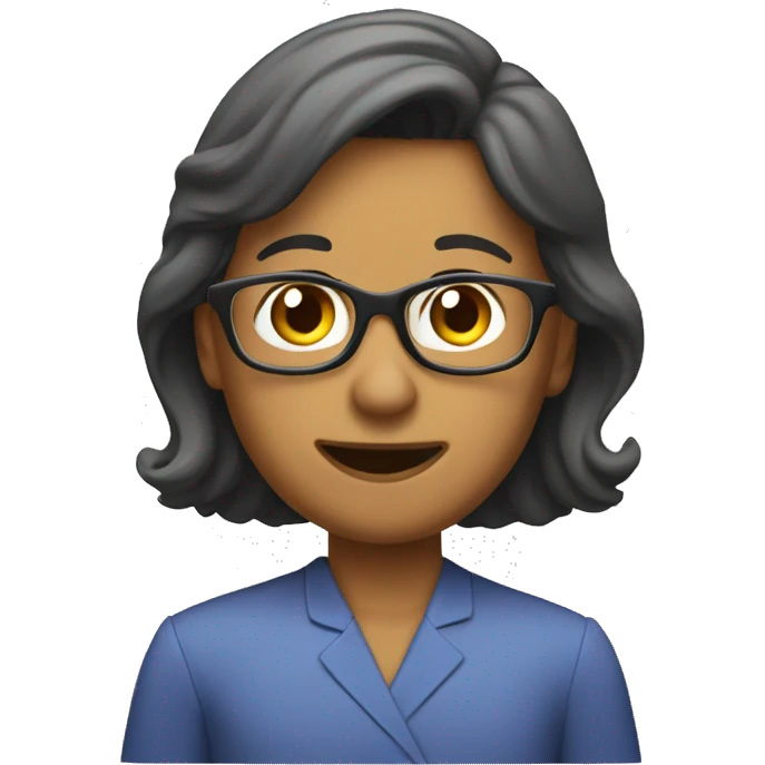 teacher talking to teac emoji