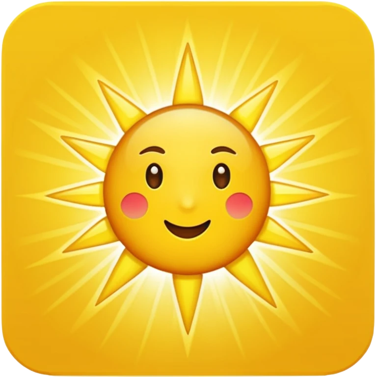 Light burst / illumination cue emoji