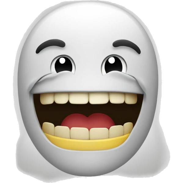 smirk emoji biting its teeth emoji