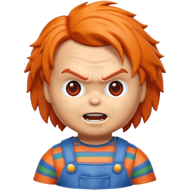 Un emojin de chuky emoji