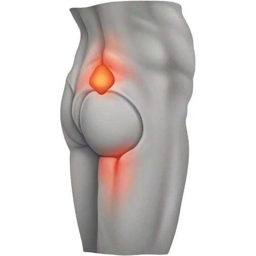 butt pain diagram emoji