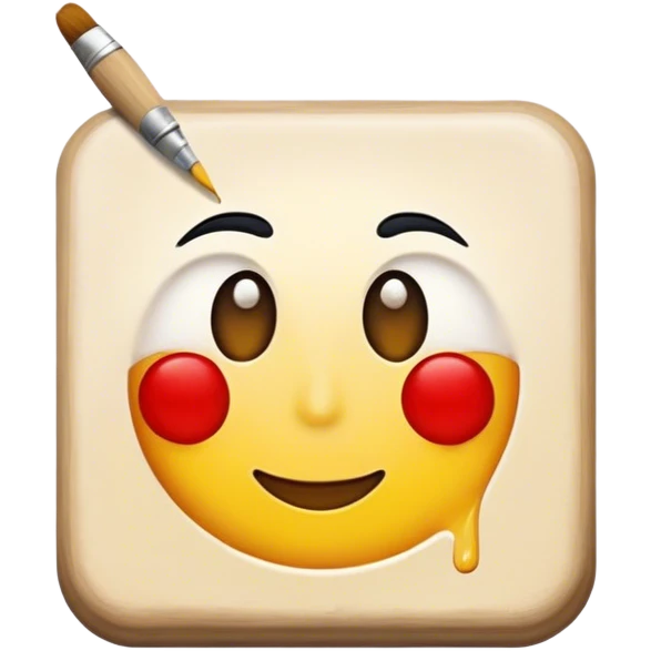 Painting art emoji
