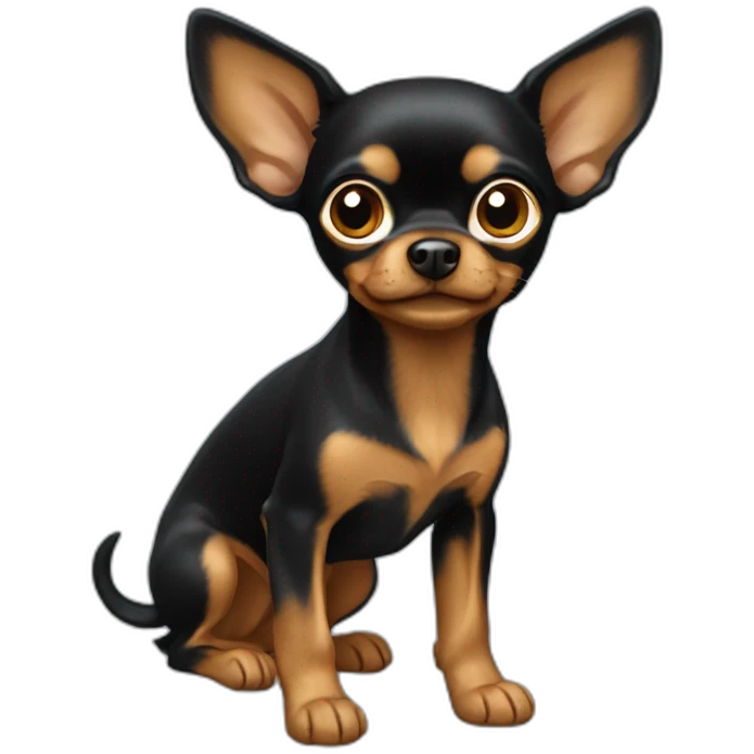 Russian toy terrier emoji