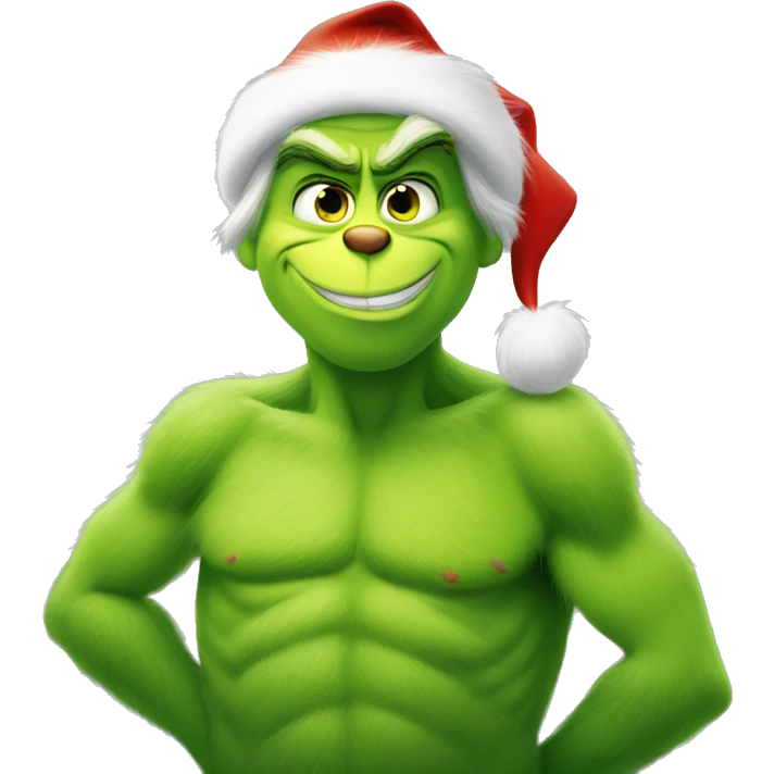 henry cavill as grinch emoji
