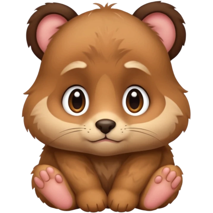 Sad day baby animal emoji