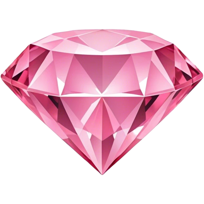 Pink diamond  emoji