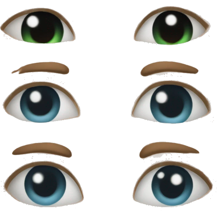 Crying eyes and  emoji