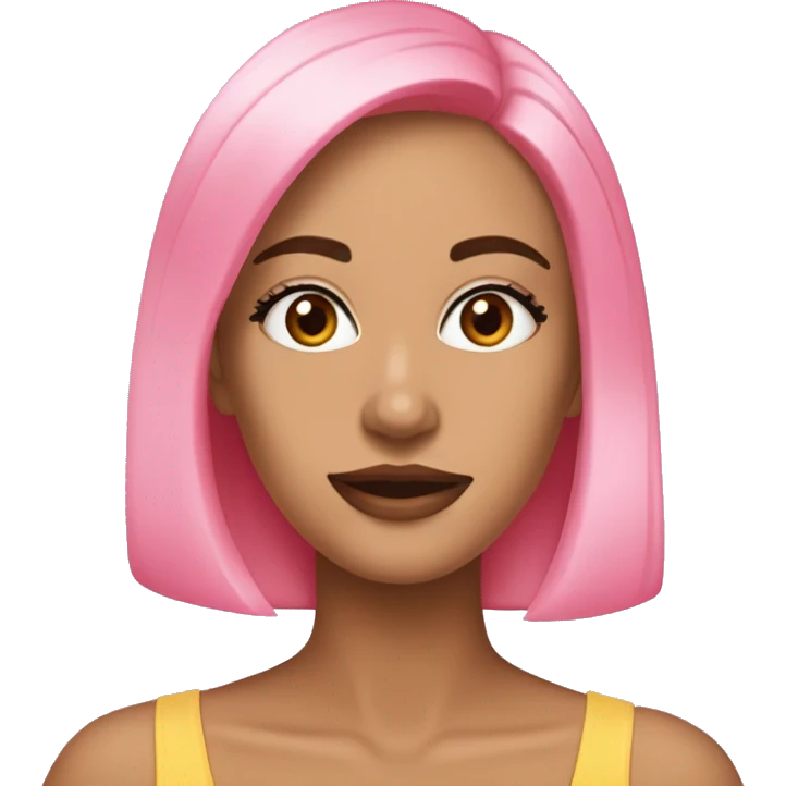 💗💅🙎‍♀️ emoji