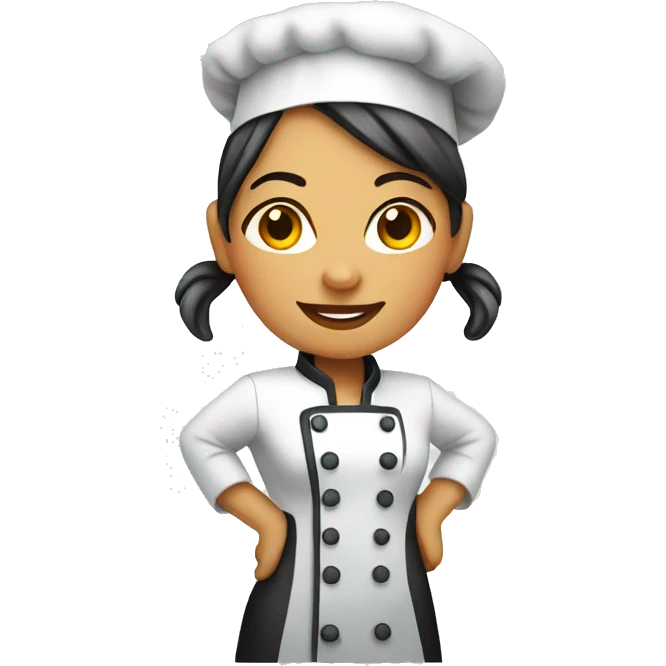 a female chef emoji