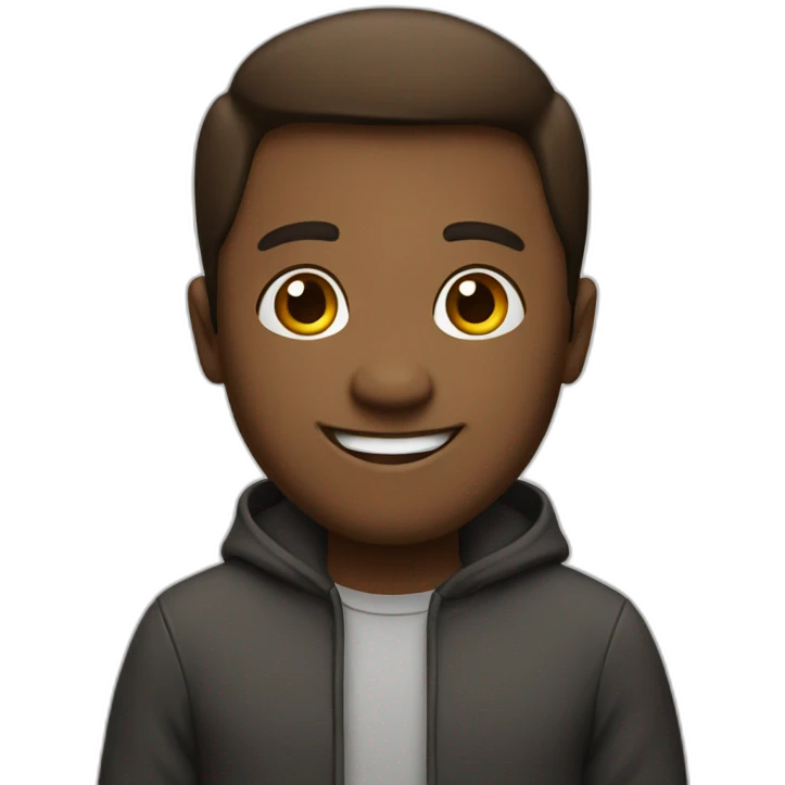 A unique smily emoji