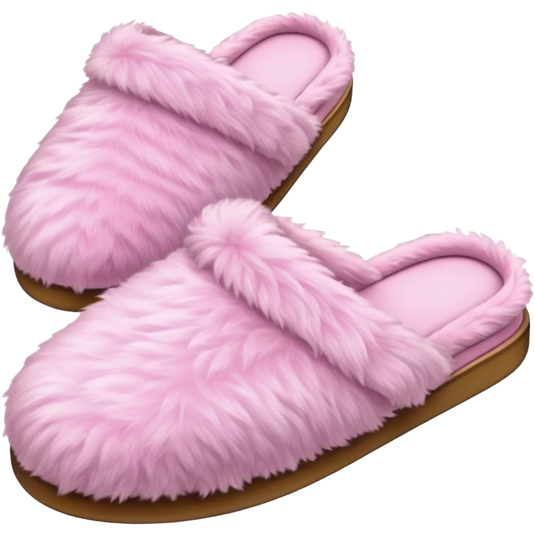 Pink slippers emoji