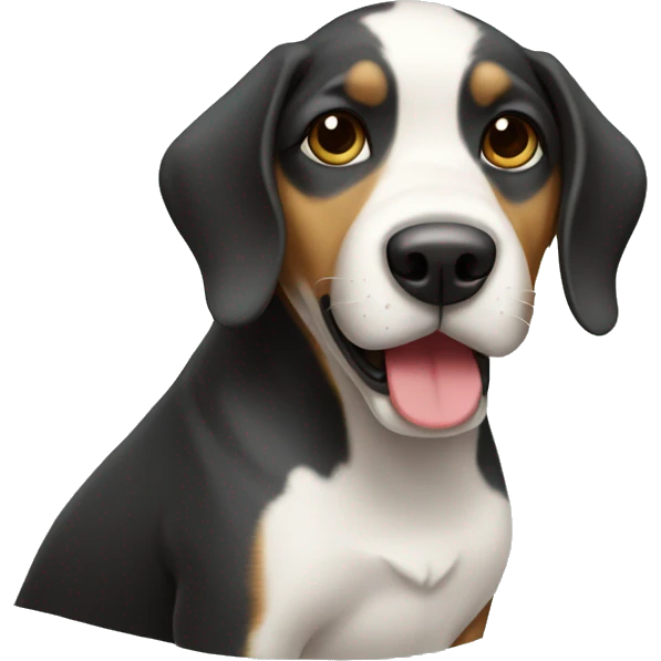 Perro en Navidad  emoji