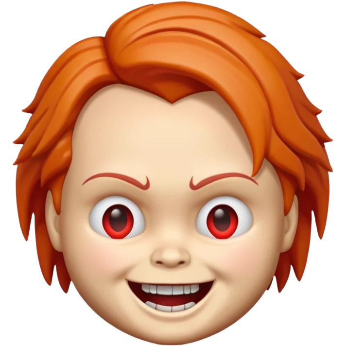 Un emojin de chuky emoji