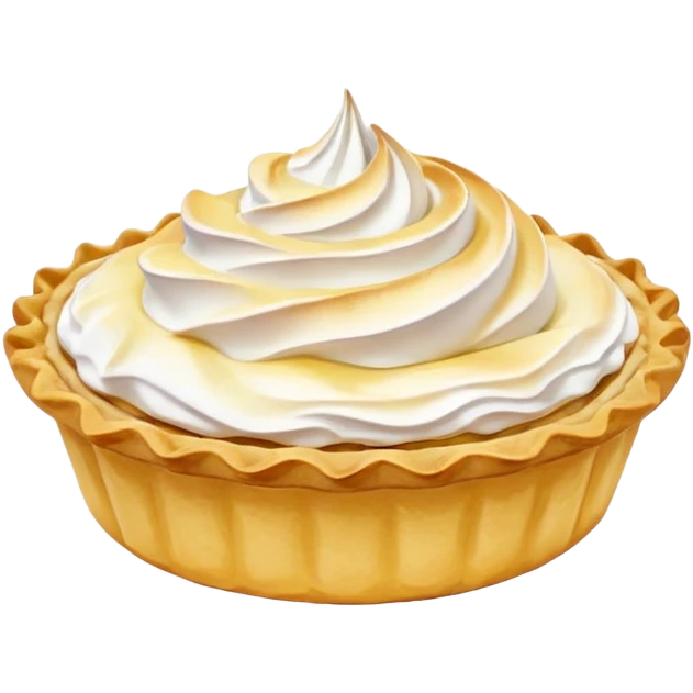 Lemon tartlet with meringue on top emoji