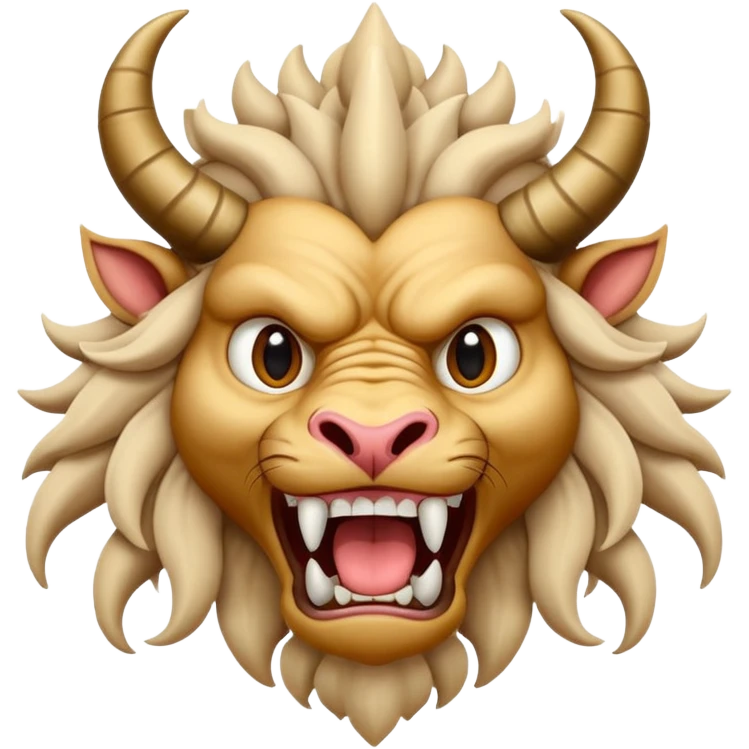 brainrot beast inspired by Italian and Indonesian motifs, exaggerated energetic features, touch of royal flair emoji