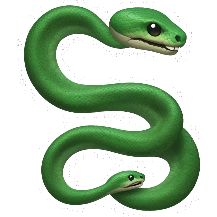 3 snakes emoji