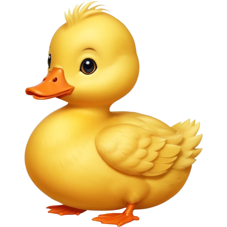 baby yellow duck emoji