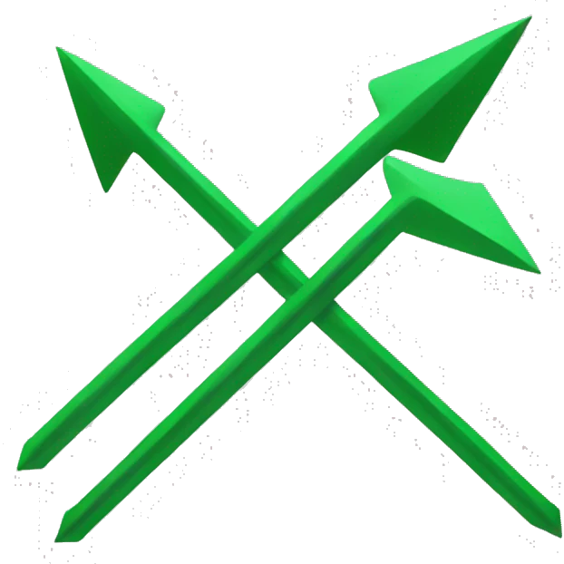 Arrow green emoji