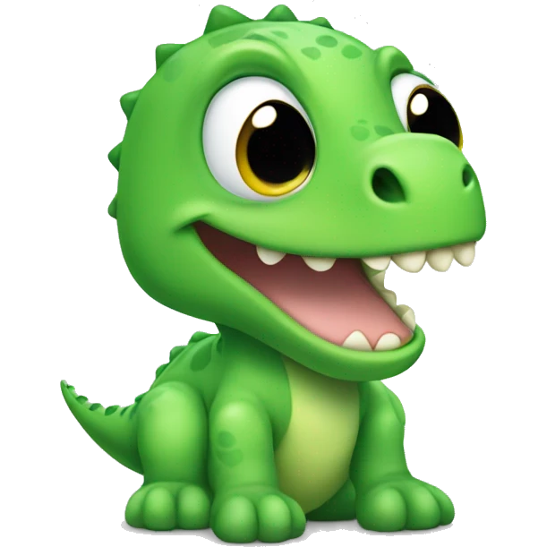 Baby Green dinosaur emoji