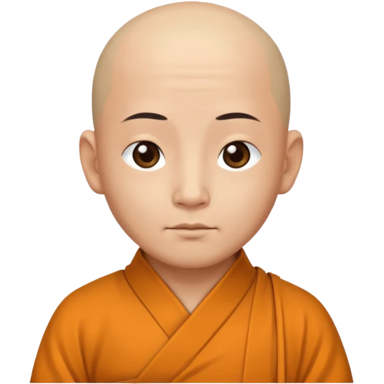 Zen monk emoji