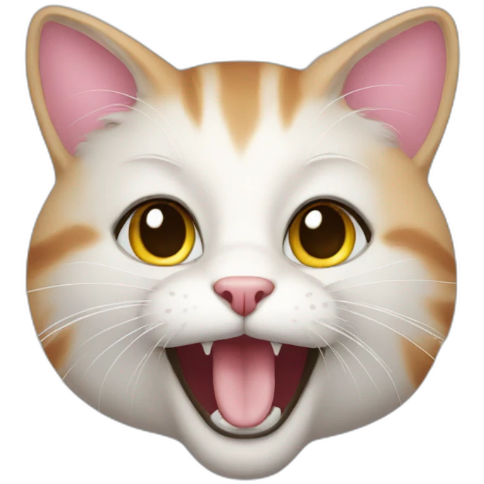 Pretty cat emoji