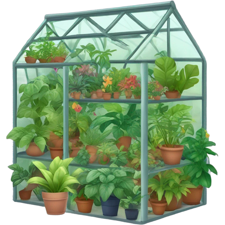botanival garden green house emoji