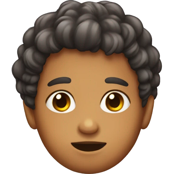 kid with book hair emoji