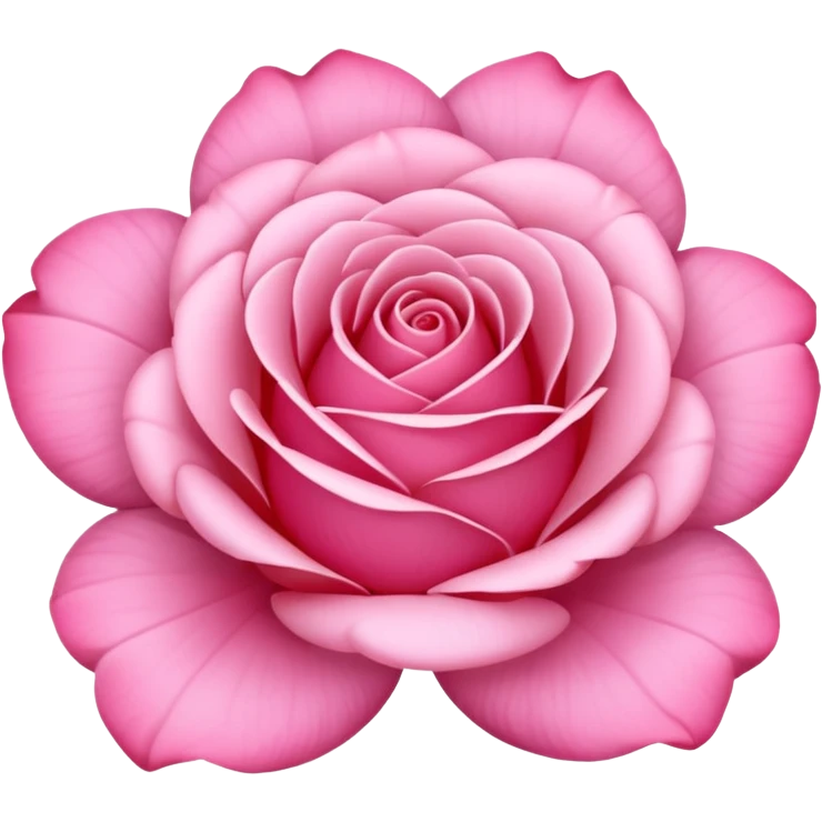 flowers rose pink emoji