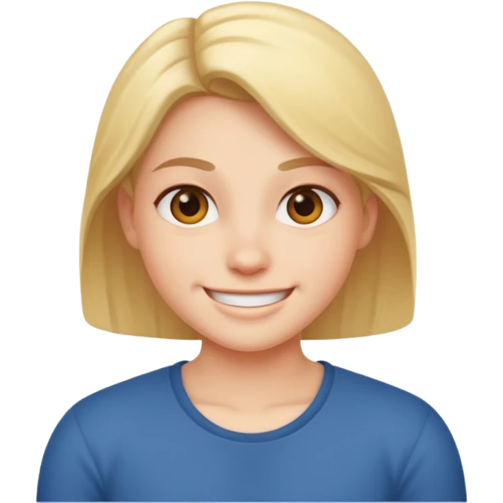 Güçlü şirin emoji