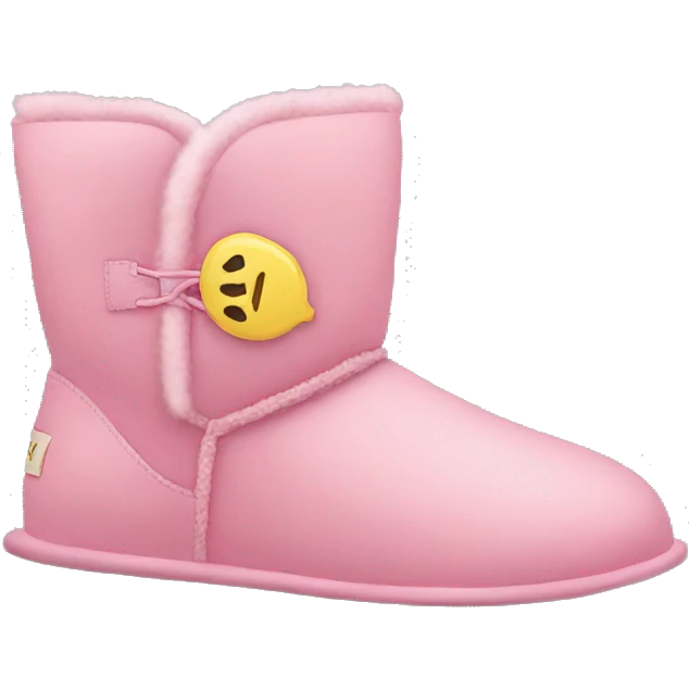 UGG boots pink  emoji