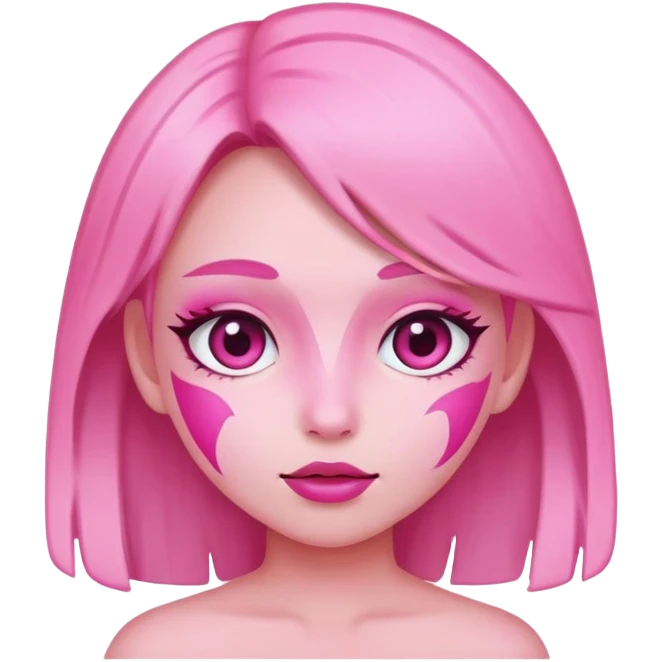 Chica rosa emoji