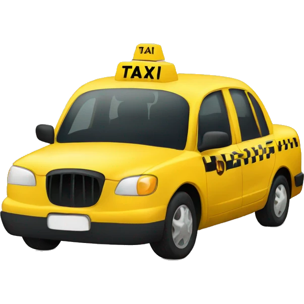 Taxi emoji