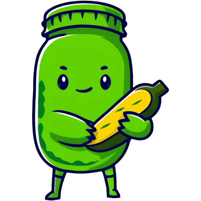 Fortnite with a pickle emoji