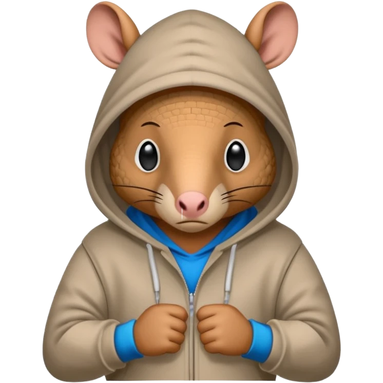modern hacker armadillo who hates codebase errors  emoji