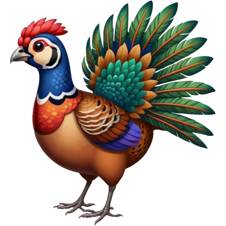 pheasant cute emoji