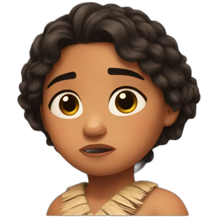 Moana sad emoji