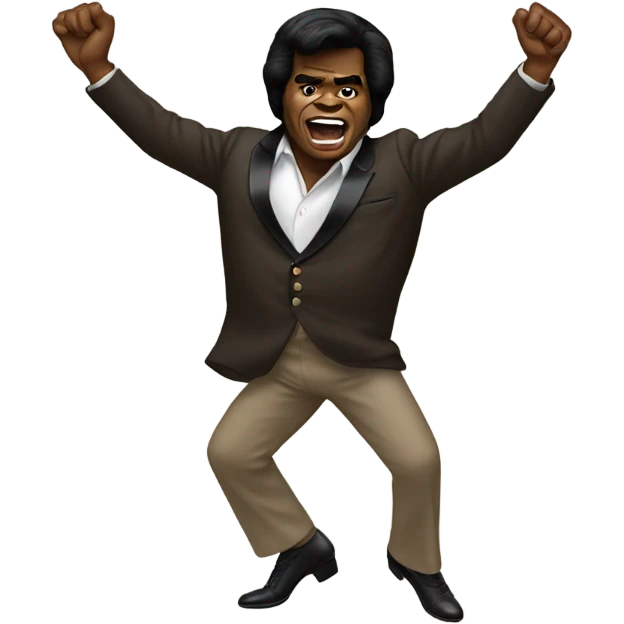 James Brown dancing emoji