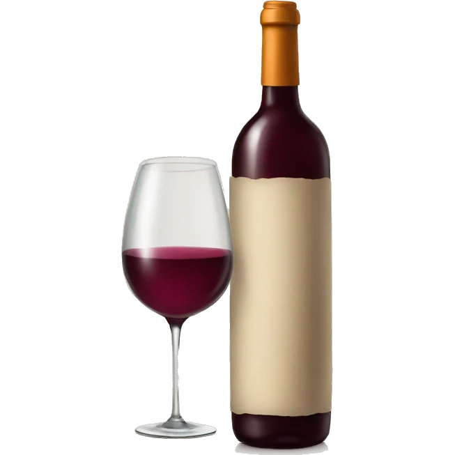 Whiny wine emoji