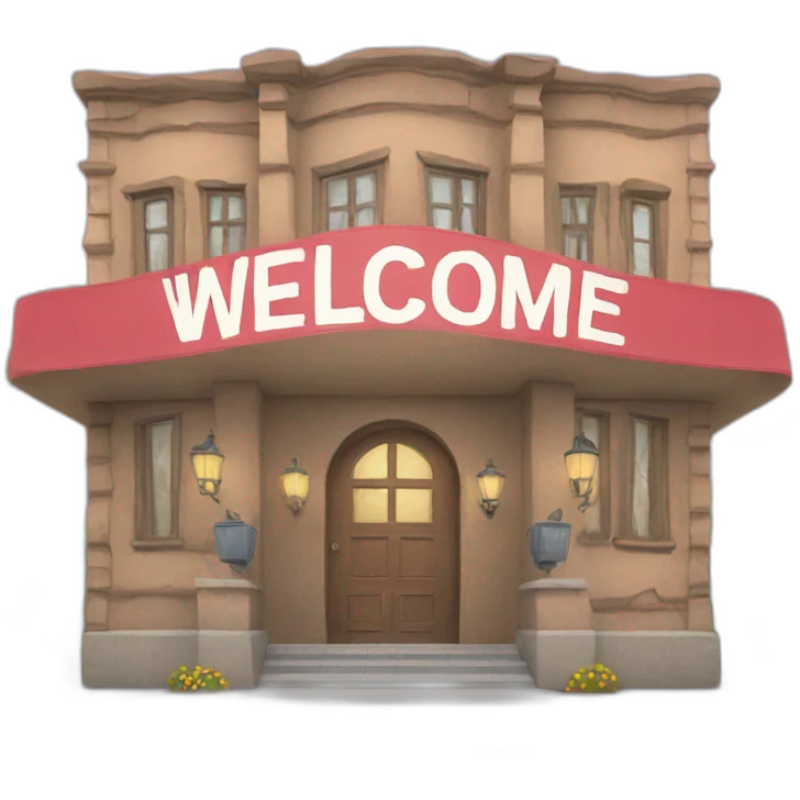 welcome banner emoji
