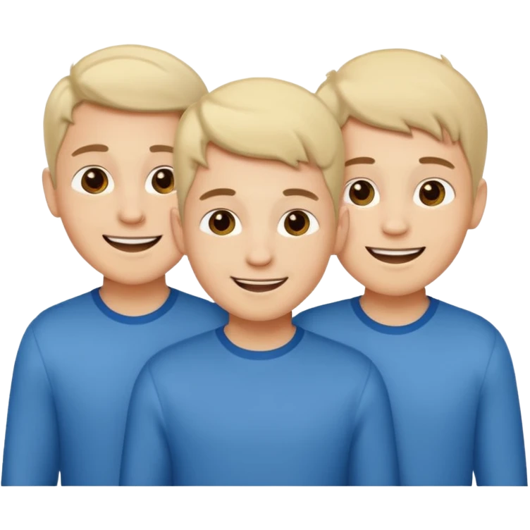 les rois du houblon? ILS SONT 3 GAR9ONS peau claire emoji