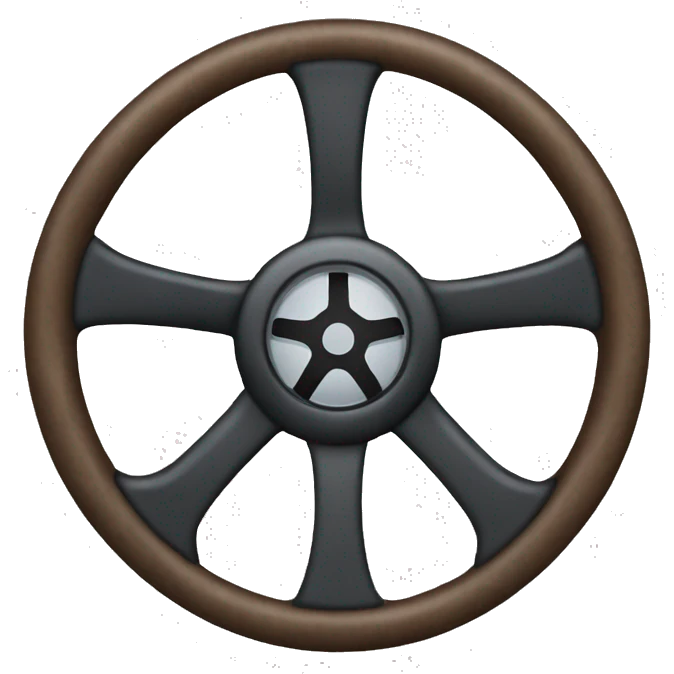 steering wheel, emot emoji