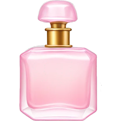 Pastel pink perfume  emoji