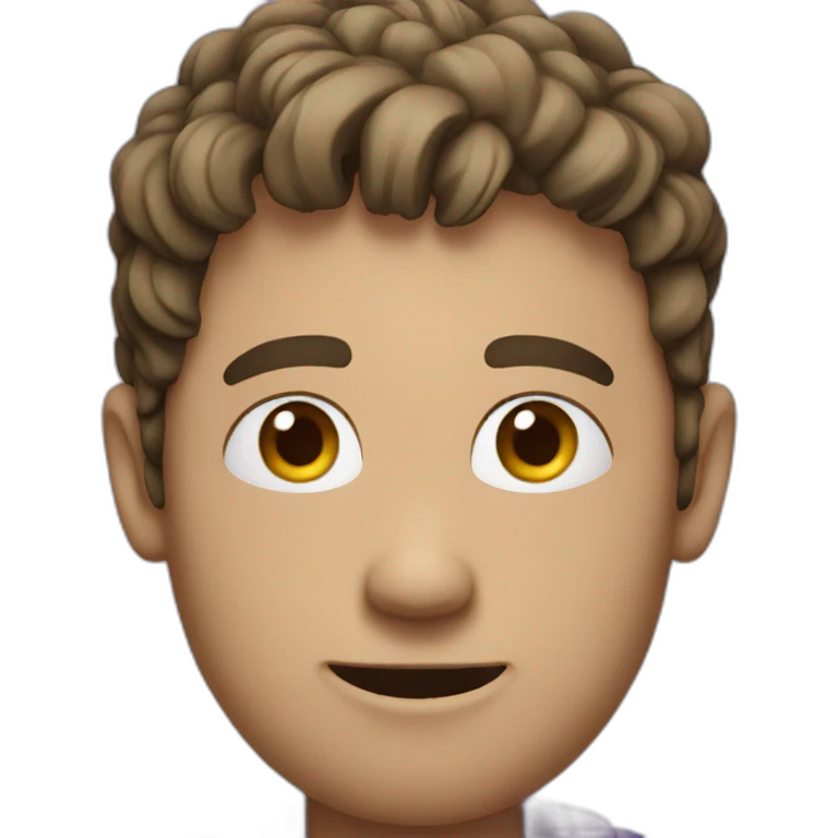 Purple guy emoji