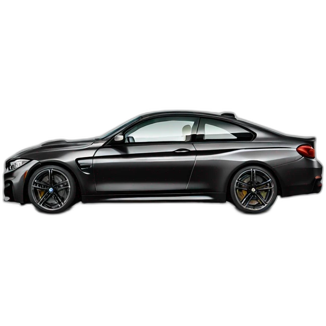 Bmw m4 noir emoji
