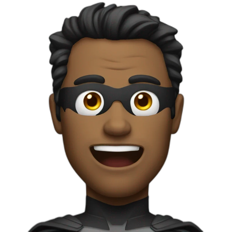 crazy batman emoji