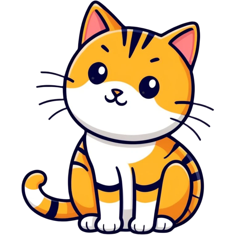 Gato atigrado  emoji